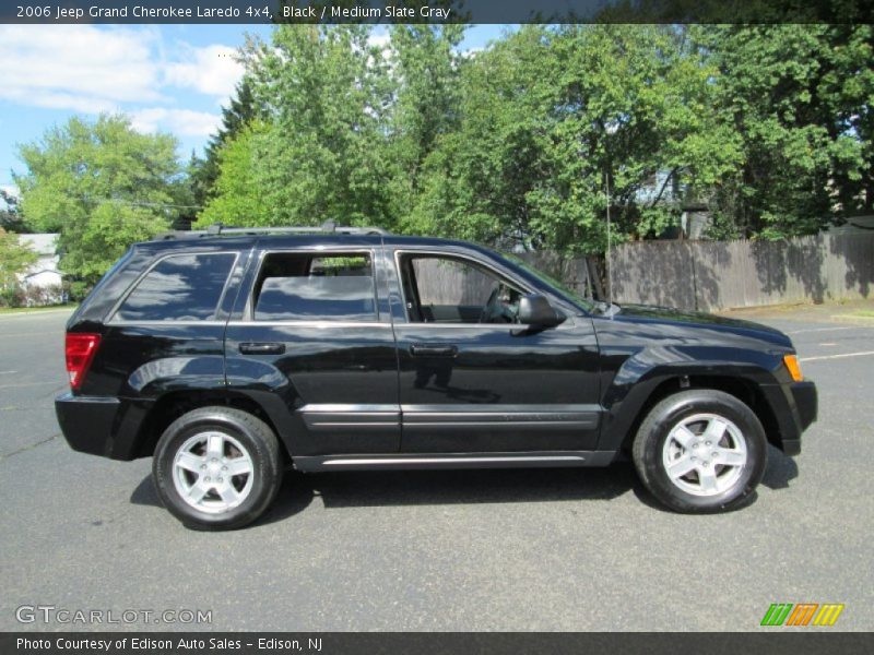 Black / Medium Slate Gray 2006 Jeep Grand Cherokee Laredo 4x4