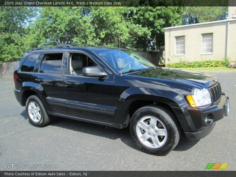 Black / Medium Slate Gray 2006 Jeep Grand Cherokee Laredo 4x4