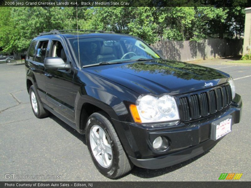 Black / Medium Slate Gray 2006 Jeep Grand Cherokee Laredo 4x4
