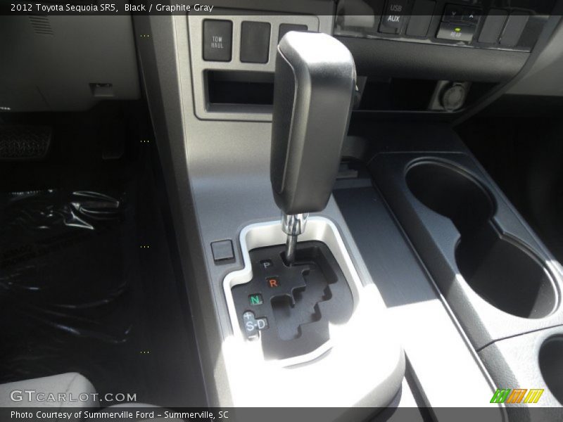 Black / Graphite Gray 2012 Toyota Sequoia SR5