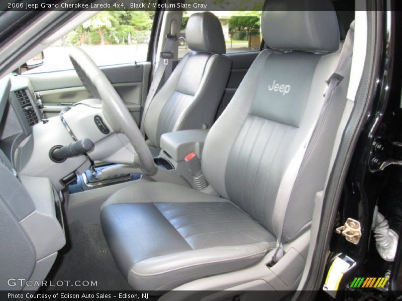 Black / Medium Slate Gray 2006 Jeep Grand Cherokee Laredo 4x4