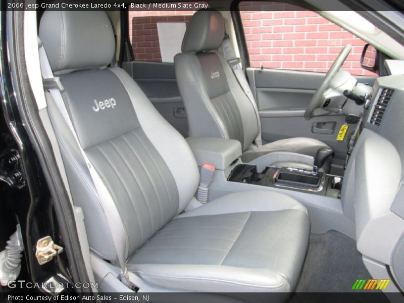Black / Medium Slate Gray 2006 Jeep Grand Cherokee Laredo 4x4