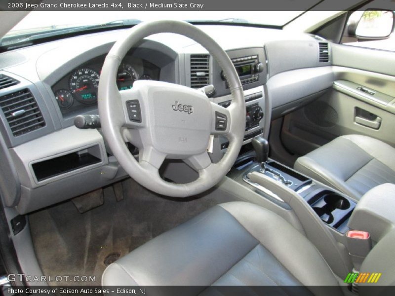 Black / Medium Slate Gray 2006 Jeep Grand Cherokee Laredo 4x4