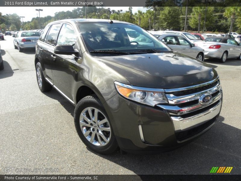 Earth Metallic / Charcoal Black 2011 Ford Edge Limited