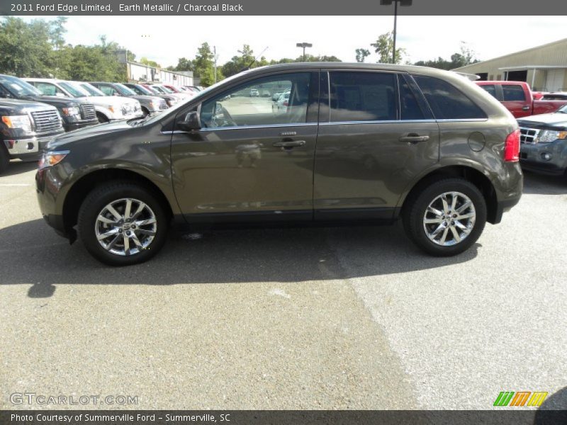 Earth Metallic / Charcoal Black 2011 Ford Edge Limited
