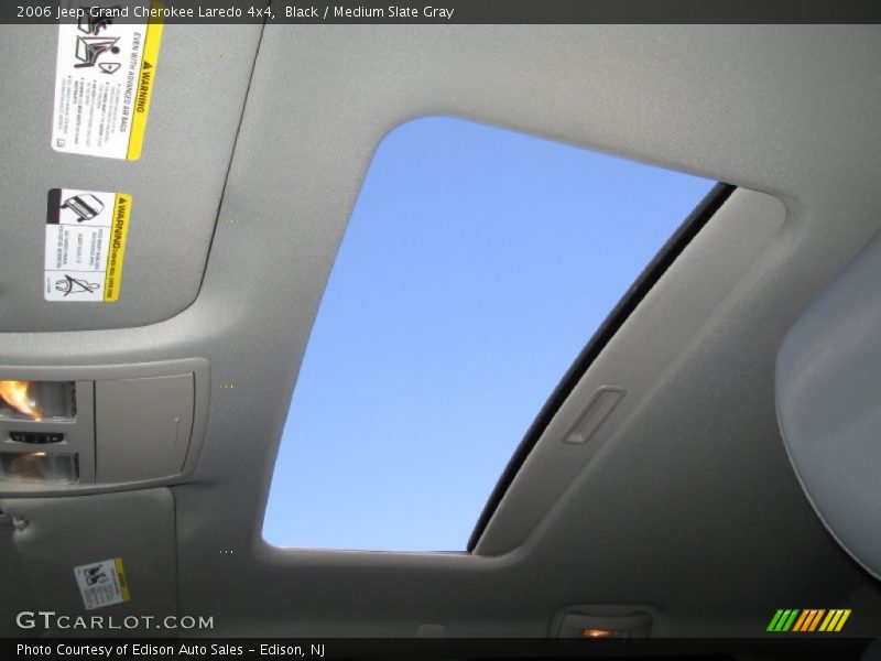 Black / Medium Slate Gray 2006 Jeep Grand Cherokee Laredo 4x4