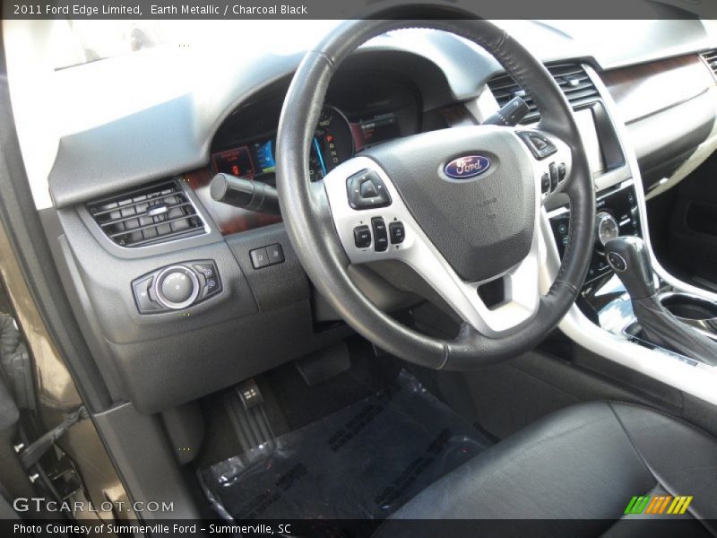 Earth Metallic / Charcoal Black 2011 Ford Edge Limited