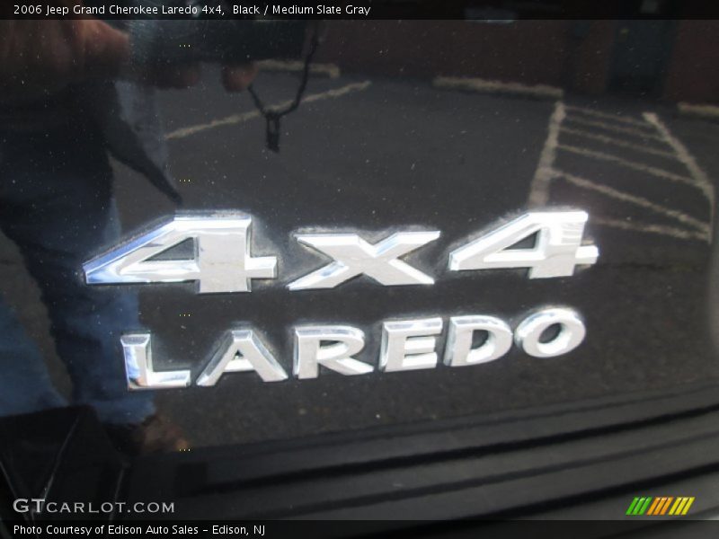 Black / Medium Slate Gray 2006 Jeep Grand Cherokee Laredo 4x4