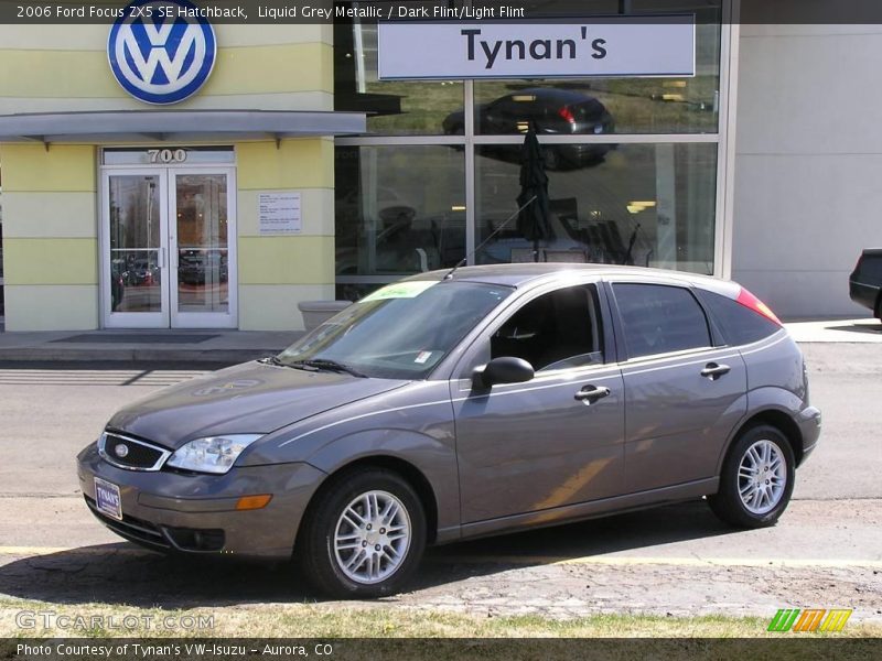 Liquid Grey Metallic / Dark Flint/Light Flint 2006 Ford Focus ZX5 SE Hatchback