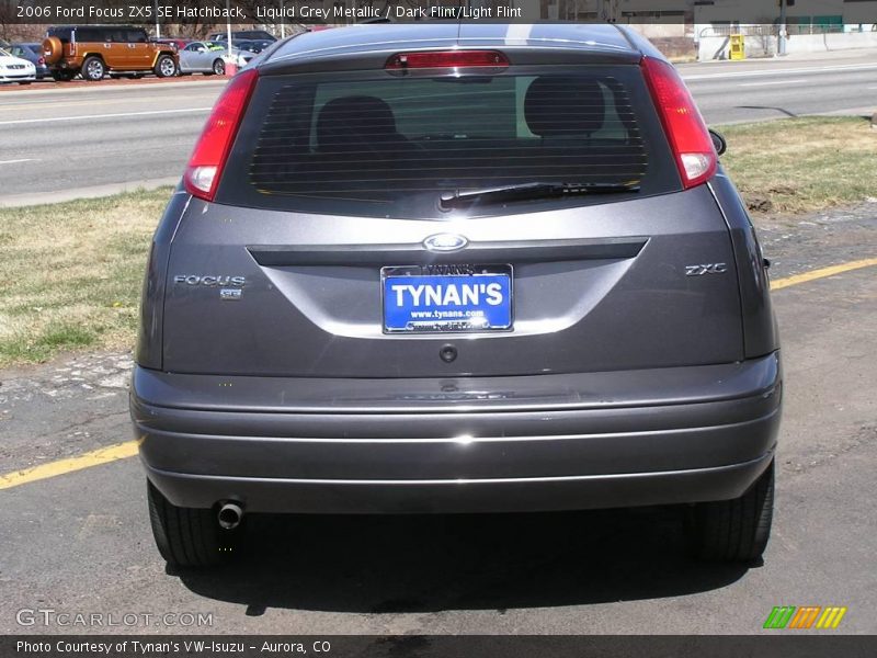 Liquid Grey Metallic / Dark Flint/Light Flint 2006 Ford Focus ZX5 SE Hatchback