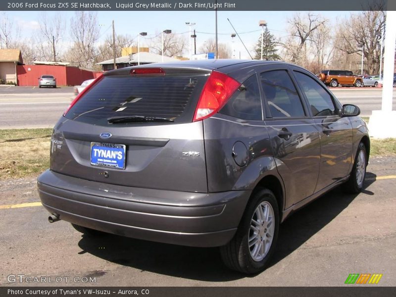 Liquid Grey Metallic / Dark Flint/Light Flint 2006 Ford Focus ZX5 SE Hatchback