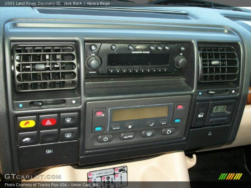 Java Black / Alpaca Beige 2003 Land Rover Discovery SE