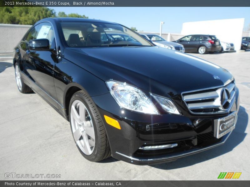 Black / Almond/Mocha 2013 Mercedes-Benz E 350 Coupe