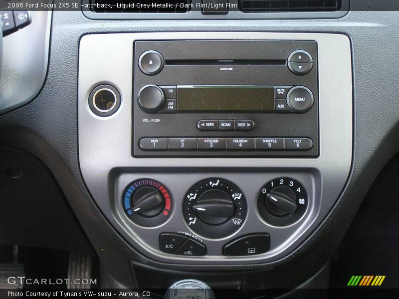 Liquid Grey Metallic / Dark Flint/Light Flint 2006 Ford Focus ZX5 SE Hatchback