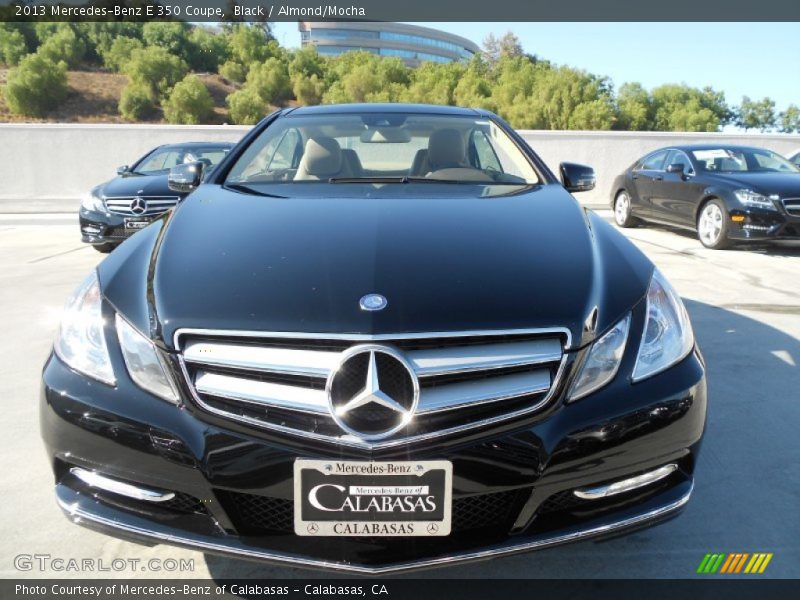 Black / Almond/Mocha 2013 Mercedes-Benz E 350 Coupe