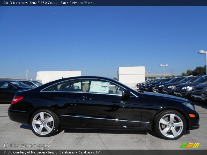 Black / Almond/Mocha 2013 Mercedes-Benz E 350 Coupe