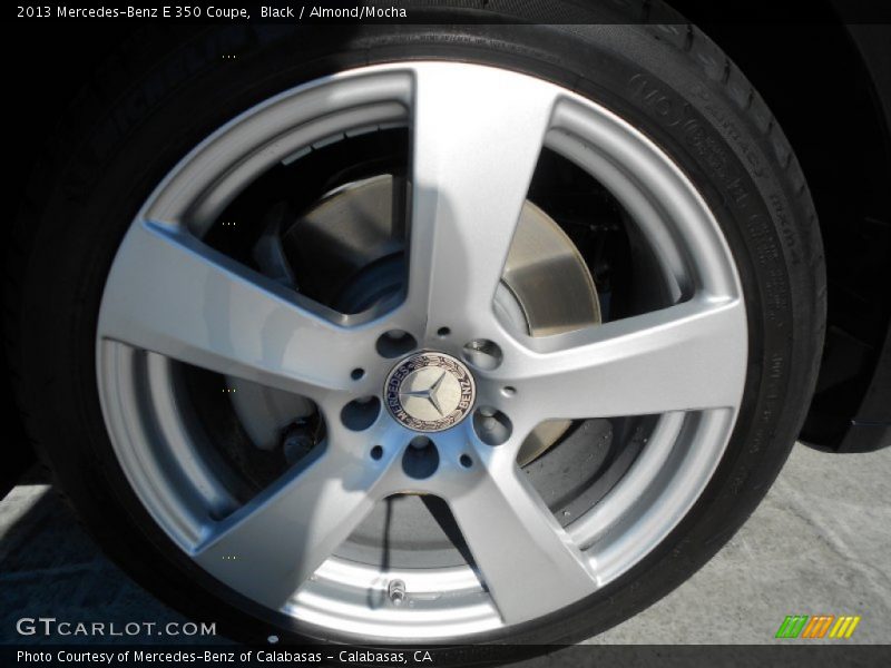 Black / Almond/Mocha 2013 Mercedes-Benz E 350 Coupe