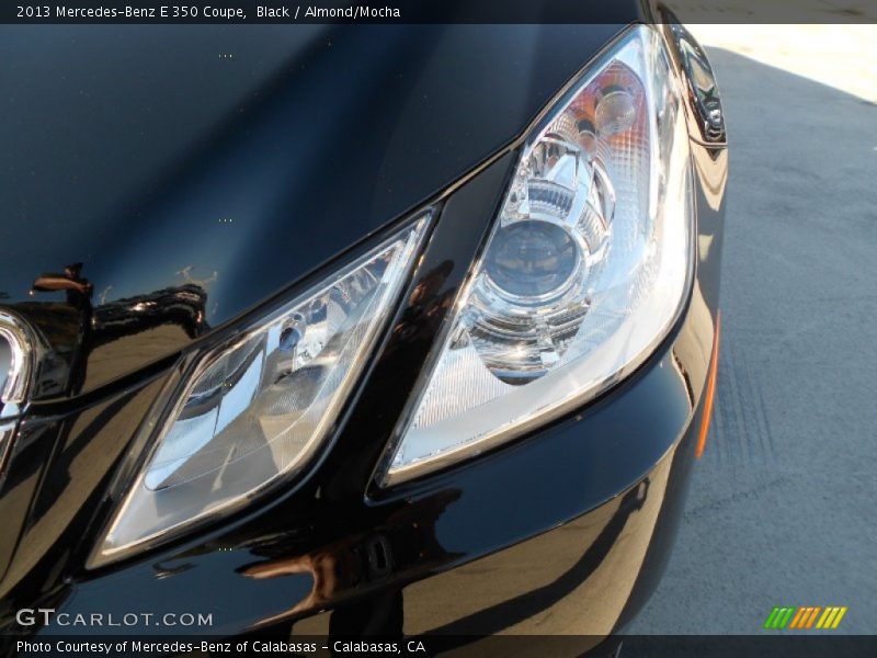 Black / Almond/Mocha 2013 Mercedes-Benz E 350 Coupe
