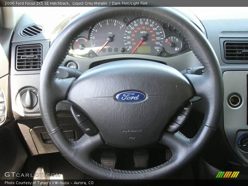 Liquid Grey Metallic / Dark Flint/Light Flint 2006 Ford Focus ZX5 SE Hatchback