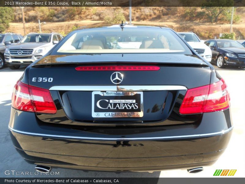 Black / Almond/Mocha 2013 Mercedes-Benz E 350 Coupe