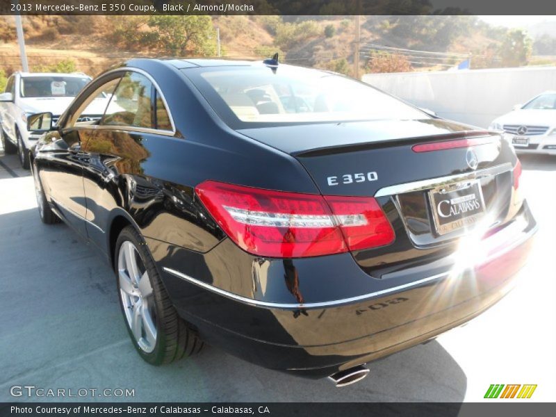 Black / Almond/Mocha 2013 Mercedes-Benz E 350 Coupe