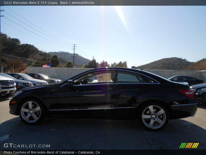 Black / Almond/Mocha 2013 Mercedes-Benz E 350 Coupe