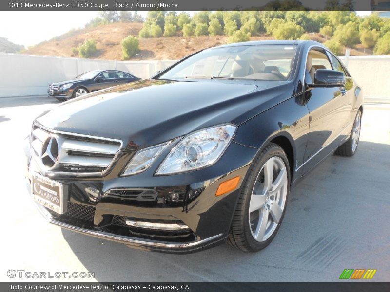 Black / Almond/Mocha 2013 Mercedes-Benz E 350 Coupe