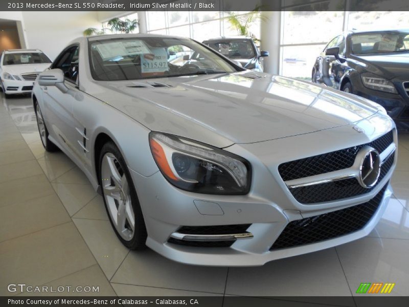 Front 3/4 View of 2013 SL 550 Roadster