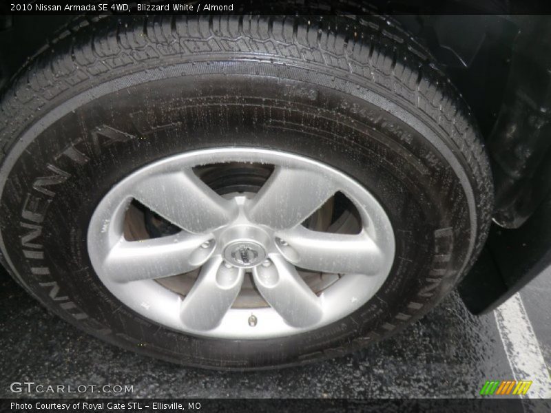 Blizzard White / Almond 2010 Nissan Armada SE 4WD