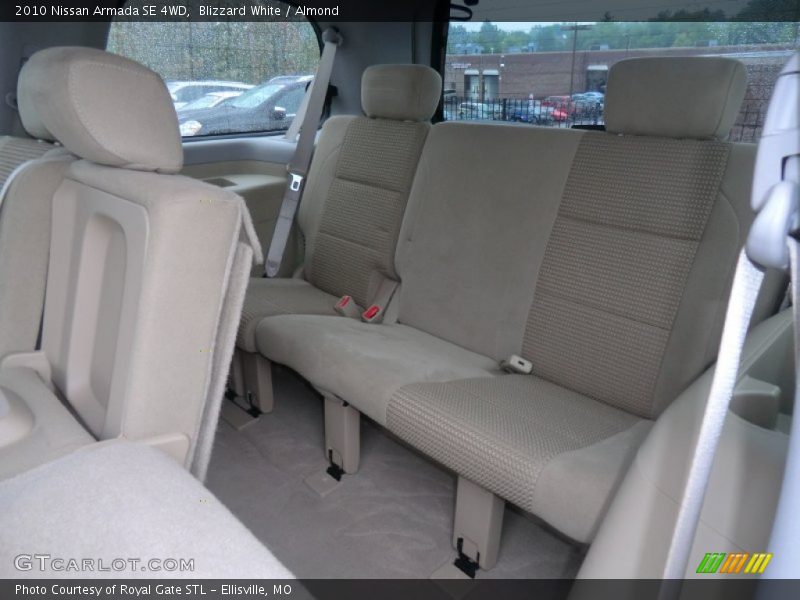 Blizzard White / Almond 2010 Nissan Armada SE 4WD
