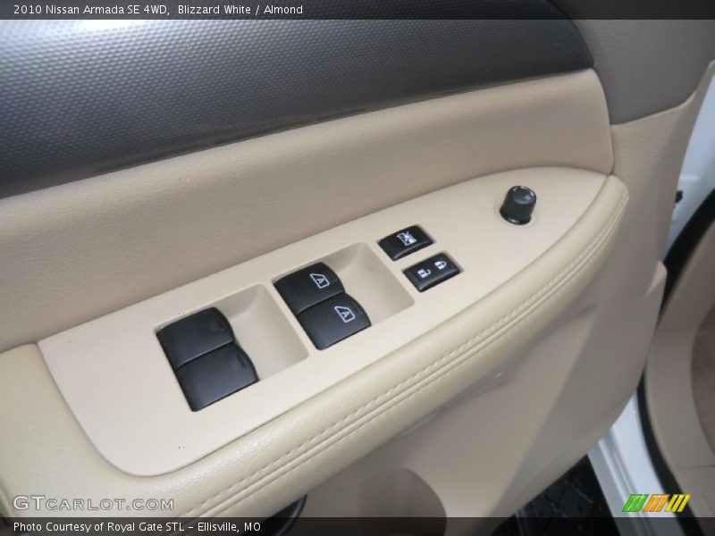 Blizzard White / Almond 2010 Nissan Armada SE 4WD