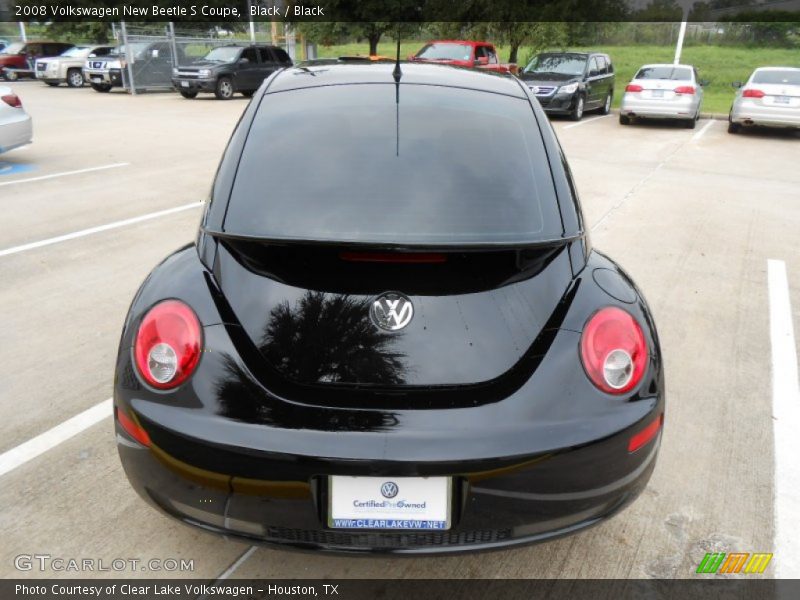 Black / Black 2008 Volkswagen New Beetle S Coupe