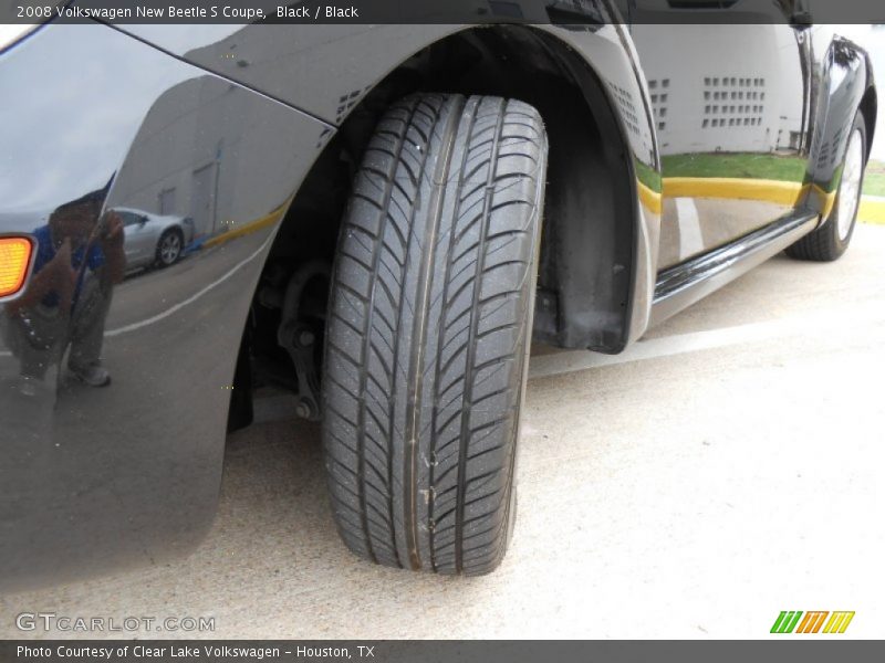 Black / Black 2008 Volkswagen New Beetle S Coupe