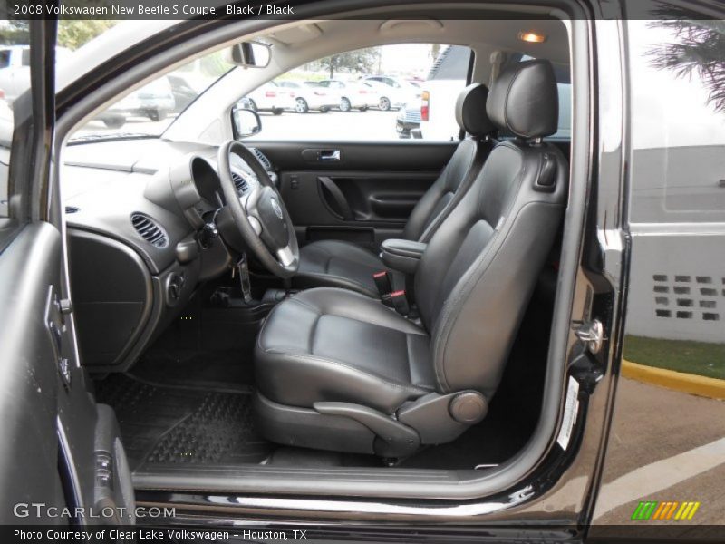 Black / Black 2008 Volkswagen New Beetle S Coupe