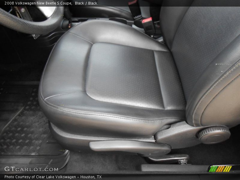 Black / Black 2008 Volkswagen New Beetle S Coupe