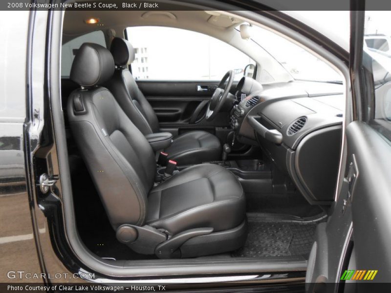 Black / Black 2008 Volkswagen New Beetle S Coupe