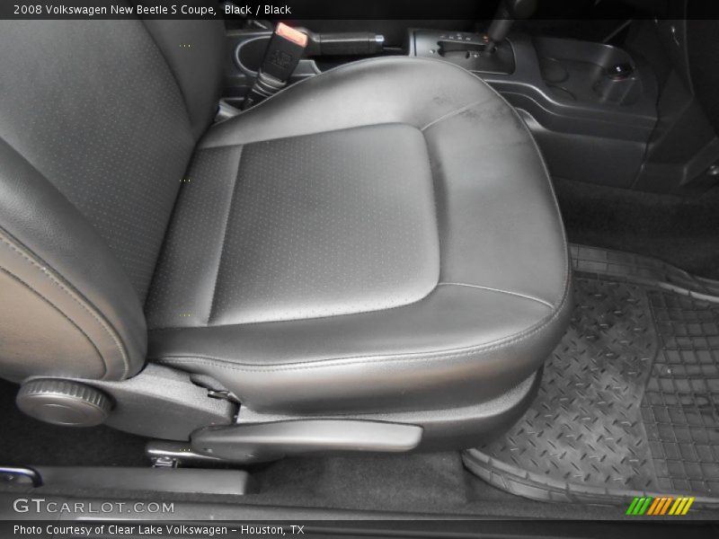 Black / Black 2008 Volkswagen New Beetle S Coupe