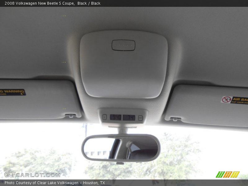 Black / Black 2008 Volkswagen New Beetle S Coupe