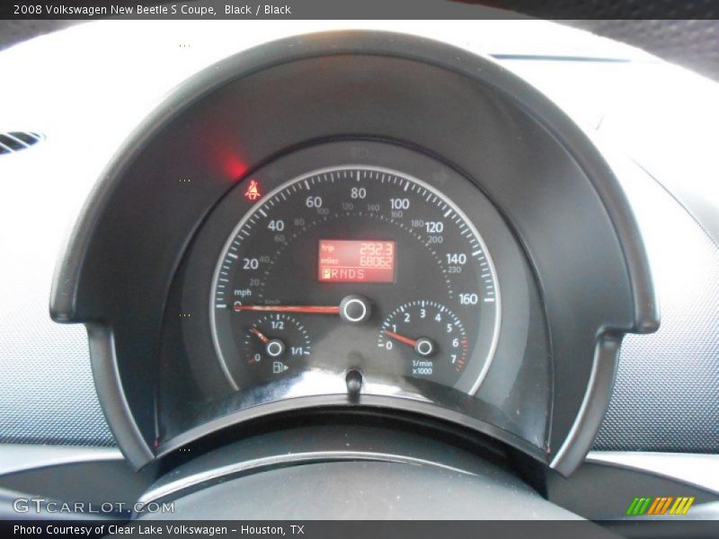 Black / Black 2008 Volkswagen New Beetle S Coupe