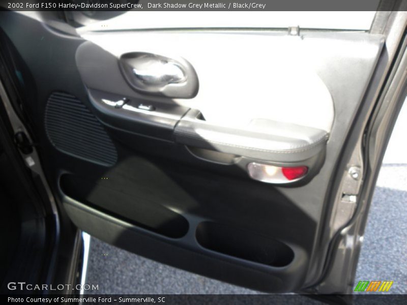 Dark Shadow Grey Metallic / Black/Grey 2002 Ford F150 Harley-Davidson SuperCrew