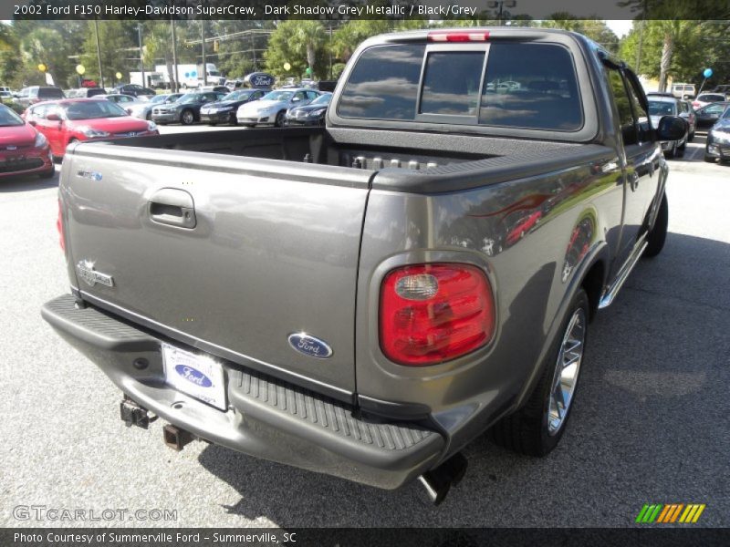 Dark Shadow Grey Metallic / Black/Grey 2002 Ford F150 Harley-Davidson SuperCrew