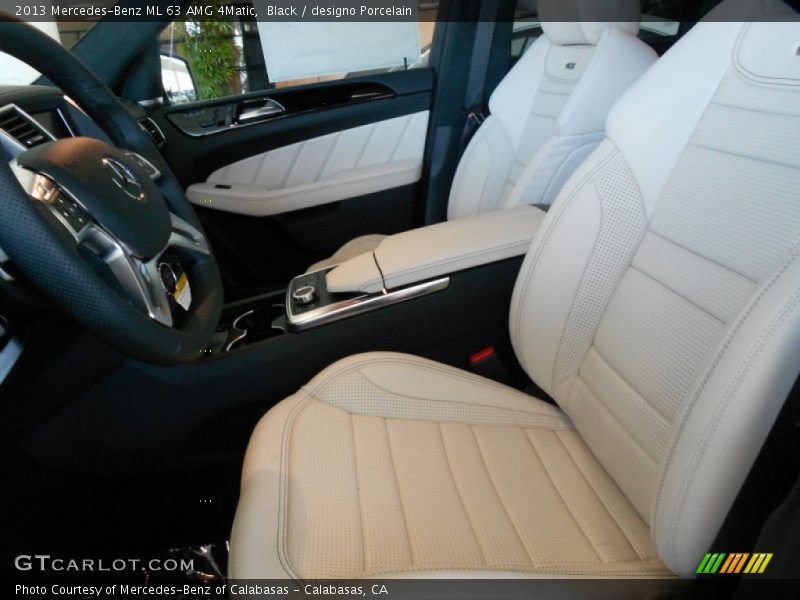  2013 ML 63 AMG 4Matic designo Porcelain Interior