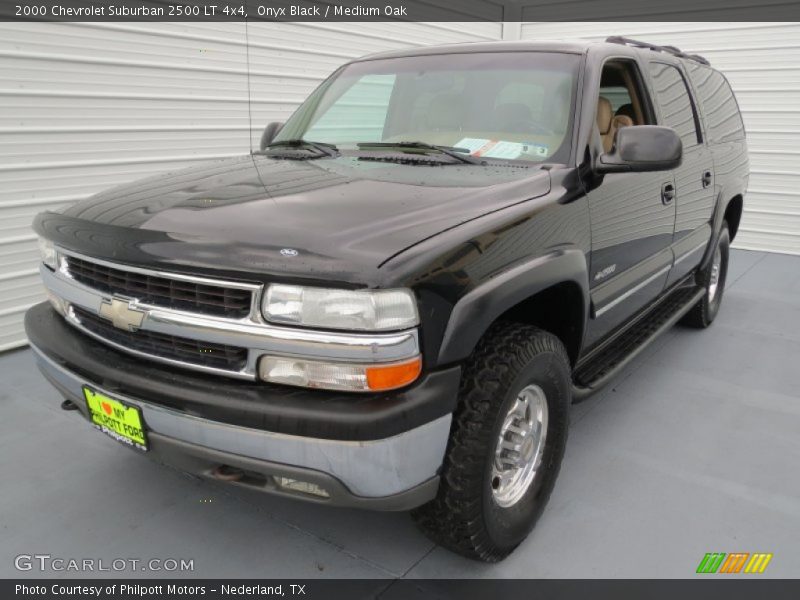 Onyx Black / Medium Oak 2000 Chevrolet Suburban 2500 LT 4x4