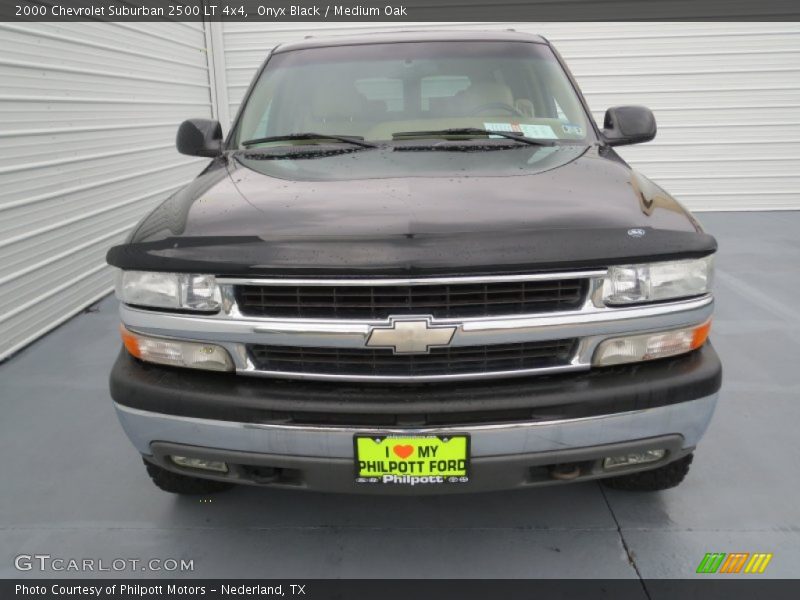 Onyx Black / Medium Oak 2000 Chevrolet Suburban 2500 LT 4x4