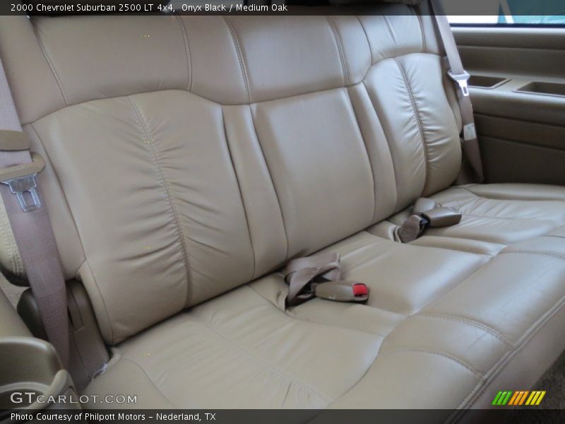Rear Seat of 2000 Suburban 2500 LT 4x4