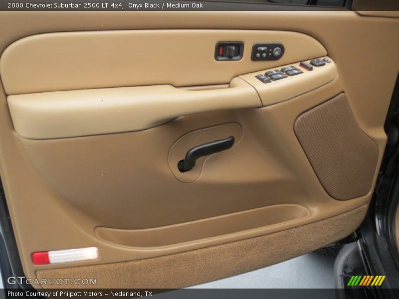 Onyx Black / Medium Oak 2000 Chevrolet Suburban 2500 LT 4x4