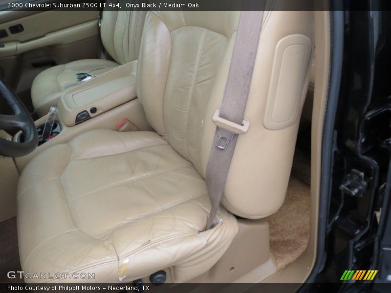 Onyx Black / Medium Oak 2000 Chevrolet Suburban 2500 LT 4x4