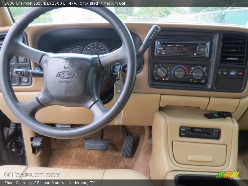 Dashboard of 2000 Suburban 2500 LT 4x4