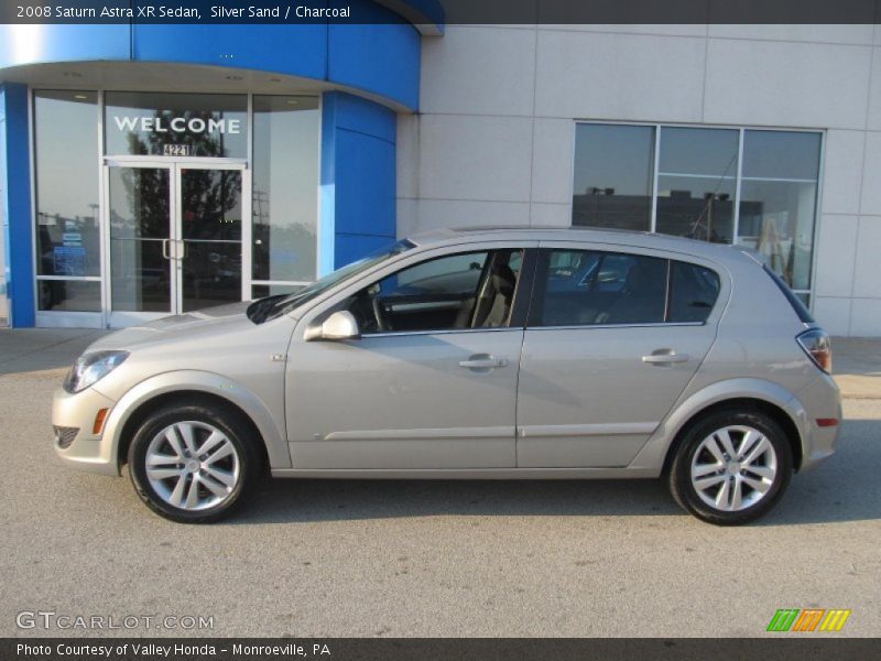 Silver Sand / Charcoal 2008 Saturn Astra XR Sedan