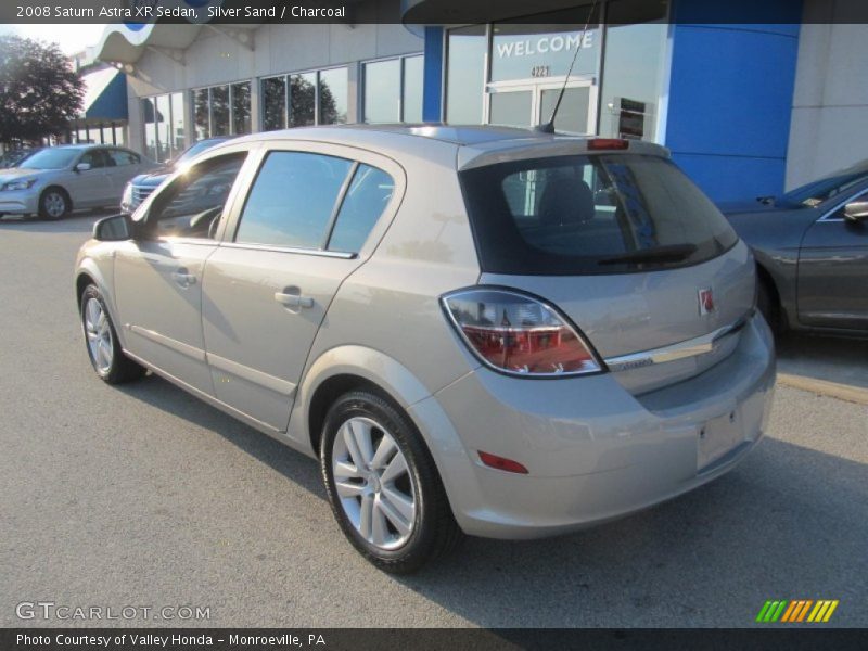 Silver Sand / Charcoal 2008 Saturn Astra XR Sedan